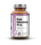 KWAS HIALURONOWY BEZGLUTENOWY (150 mg) 60 KAPSUŁEK - PHARMOVIT (CLEAN LABEL)