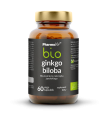 MIŁORZĄB JAPOŃSKI (GINKGO BILOBA) EKSTRAKT BEZGLUTENOWY BIO (100 mg) 60 KAPSUŁEK - PHARMOVIT
