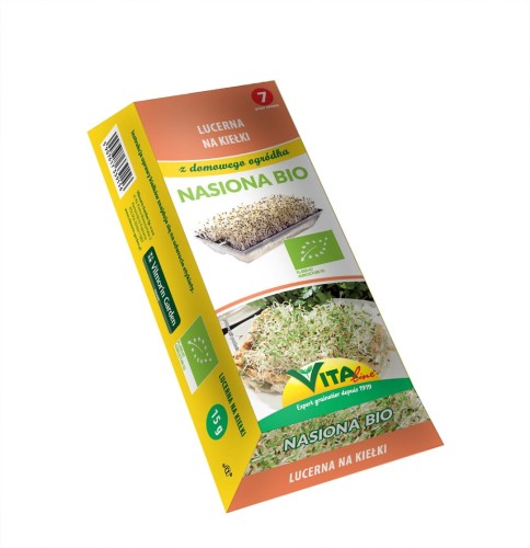NASIONA LUCERNY BIO NA KIEŁKI 15 g Z KIEŁKOWNICĄ - VITA LINE (27541CIN07S, 21942CIN0BS, 11418CIN0AS)