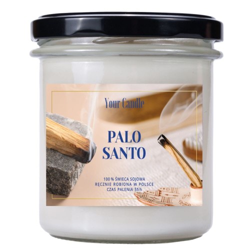 ŚWIECA SOJOWA PALO SANTO 300 ml - YOUR CANDLE