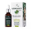 SERUM DO TWARZY ROŚLINNIE AKTYWNE NAWILŻAJĄCO - NAPRAWCZE 30 ml - UZDROVISCO (CBD)