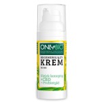 KREM DO TWARZY REGENERUJĄCY NA NOC OLEJEK KONOPNY + CBD + PREBIOTYKI ECO 50 ml - ONLY BIO