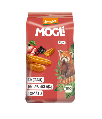 PRZEKĄSKA CHLEBOWA Z POMIDORAMI I OLIWKAMI DEMETER BIO 50 g - MOGLI