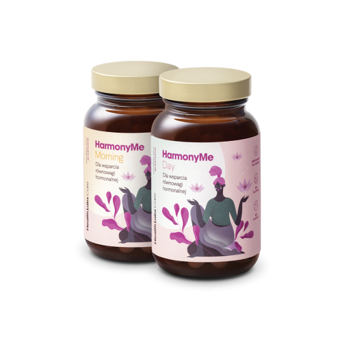 KAPSUŁKI NA WSPARCIE GOSPODARKI HORMONALNEJ  (HARMONY ME) 120 szt. (60 szt. x 2) - HEALTH LABS CARE