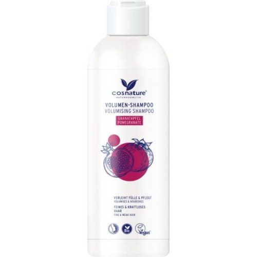 SZAMPON DO WŁOSÓW ZWIĘKSZAJĄCY OBJĘTOŚĆ OWOC GRANATU ECO 250 ml - COSNATURE