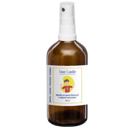 MGIEŁKA ZAPACHOWA Z OLEJKAMI ETERYCZNYMI NA LEPSZĄ ODPORNOŚĆ 100 ml - YOUR CANDLE