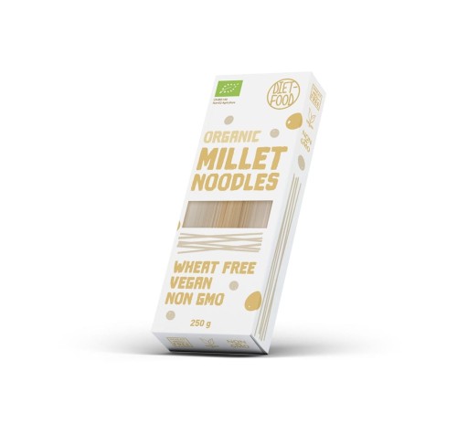 MAKARON JAGLANY TYPU NOODLE BIO 250 g - DIET-FOOD