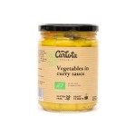 WARZYWA W SOSIE CURRY BEZGLUTENOWE BIO 425 g - CARLOTA