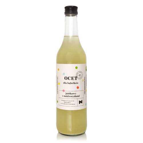 OCET JABŁKOWY Z NUKLEOTYDAMI DLA BĄBELKÓW 500 ml - DELIKATNA ZAKWASOWNIA