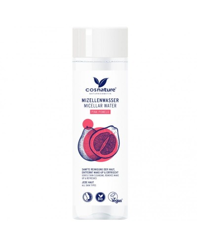 WODA MICELARNA RÓŻOWE POMELO ECO 250 ml - COSNATURE