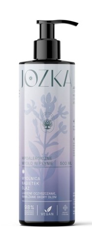 MYDŁO W PŁYNIE ZIOŁOWE HIPOALERGICZNE 500 ml - JOZKA (DARY NATURY)