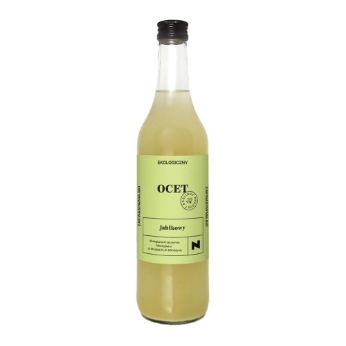 OCET JABŁKOWY 4 % BIO 500 ml - DELIKATNA ZAKWASOWNIA