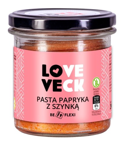 PASTA Z SZYNKĄ I PAPRYKĄ BEZGLUTENOWA 250 g - SMAK GÓRNO (LOVE VECK)