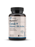 CYNK + MAGNEZ + WITAMINA B6 ACTIVE 120 KAPSUŁEK - PHARMOVIT (CLASSIC)