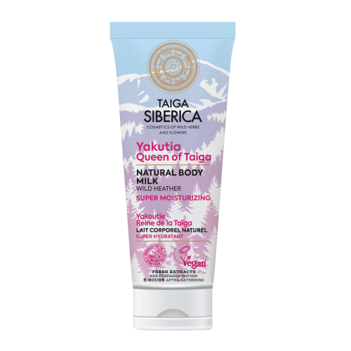 MLECZKO DO CIAŁA NAWILŻAJĄCE EKSTRAKT Z RÓŻY DAURYJSKIEJ 200 ml - NATURA SIBERICA (TAIGA)