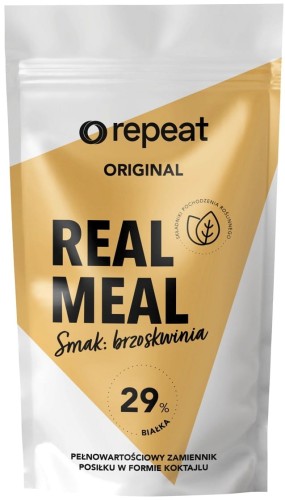 KOKTAJL W PROSZKU O SMAKU BRZOSKWINIOWYM 100 g - REPEAT (ORIGINAL)