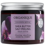 PEELING SOLNY DO CIAŁA Z MASŁEM SHEA BLACK ORCHID 200 g - ORGANIQUE