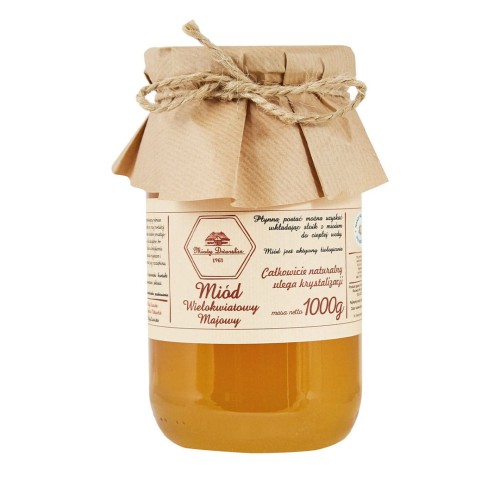 Miód Wielokwiatowy Miody Dworskie 1000g