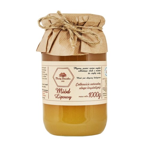 Miód Lipowy Miody Dworskie 1000g