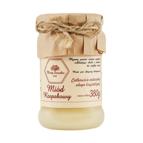 Miód Rzepakowy Miody Dworskie 380g