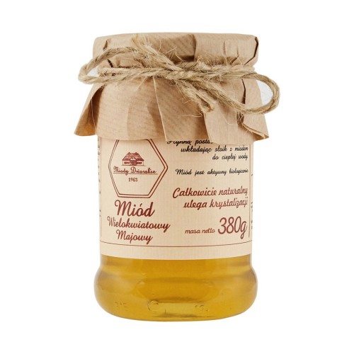 Miód Wielokwiatowy Miody Dworskie 380g