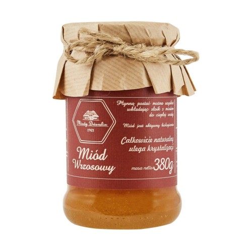 Miód Wrzosowy Miody Dworskie 380g