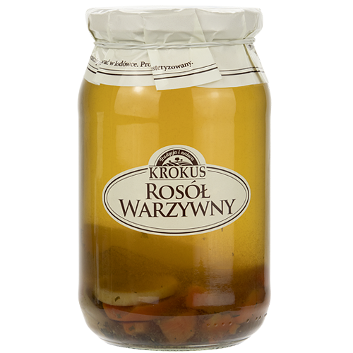ROSÓŁ WARZYWNY BEZ DODATKU CUKRU BEZGLUTENOWY 810 ml - KROKUS