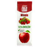 PRZEKĄSKA JABŁKOWO-WIŚNIOWA BEZ DODATKU CUKRU 16g - PORCJA DOBRA