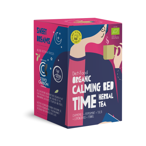HERBATKA NA SEN CALMING BED TIME BIO (20 x 1,5 g) 30 g - DIET-FOOD