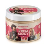 KREM ORZECHOWY O SMAKU BIAŁEJ CZEKOLADY Z MALINAMI 250 g - SUPERSONIC