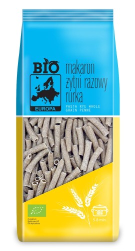 MAKARON ŻYTNI RAZOWY RURKA BIO 400 g - BIO PLANET