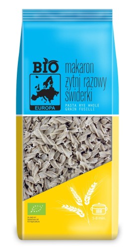 MAKARON ŻYTNI RAZOWY ŚWIDERKI BIO 400 g - BIO PLANET