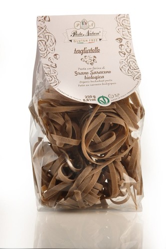 MAKARON GRYCZANY TAGLIATELLE BEZGLUTENOWY BIO 250 g - PASTA NATURA