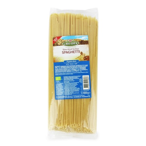 MAKARON SEMOLINOWY SPAGHETTI BIO 1 kg - LA BIO IDEA