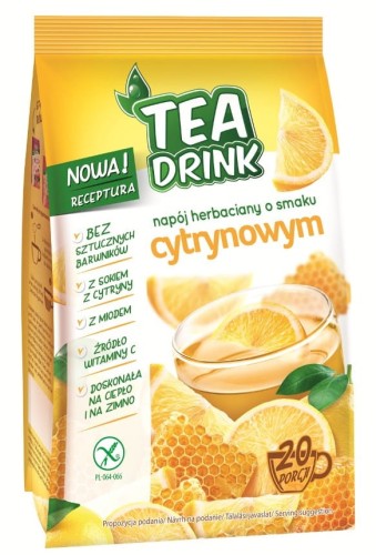 NAPÓJ HERBACIANY O SMAKU CYTRYNOWYM BEZGLUTENOWY 300 g - CELIKO