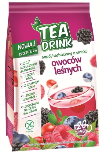 NAPÓJ HERBACIANY O SMAKU OWOCÓW LEŚNYCH BEZGLUTENOWY 300 g - CELIKO