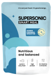 PEŁNOWARTOŚCIOWY POSIŁEK O SMAKU CIASTECZKOWO - BANANOWEGO SMOOTHIE 100 g - SUPERSONIC