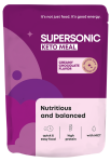 PEŁNOWARTOŚCIOWY POSIŁEK O SMAKU KREMOWEJ CZEKOLADY KETO 80 g - SUPERSONIC