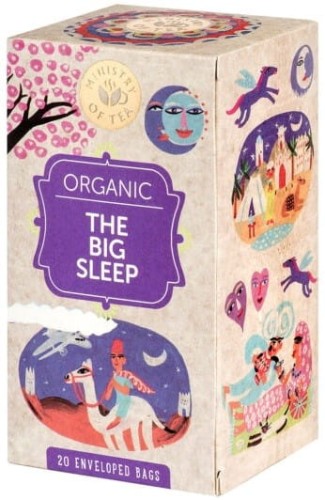 HERBATKA Z RUMIANKIEM I ROOIBOS THE BIG SLEEP BIO (20 x 1,5 g) 30 g - MINISTRY OF TEA