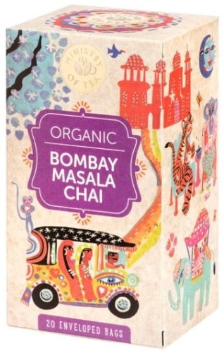 HERBATA CZARNA CHAI BOMBAY MASALA CHAI BIO (20 x 1,75 g) 35 g - MINISTRY OF TEA