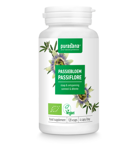 MĘCZENNICA CIELISTA PASSIFLORA BIO (125 mg) 120 KAPSUŁEK - PURASANA
