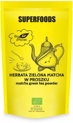 Herbata Zielona Matcha W Proszku Bio Planet 100g