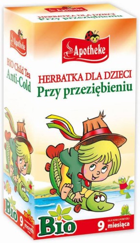 HERBATKA DLA DZIECI PRZY PRZEZIĘBIENIU BIO 30G APOTHEKE