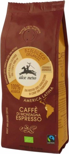 KAWA 100% ARABICA ESPRESSO SOFT BIO ALCE NERO 250G