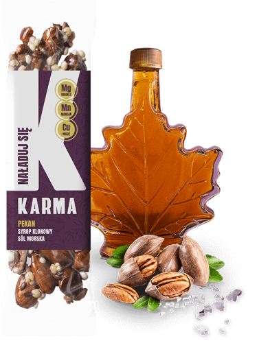 BATON KARMA NAŁADUJ SIĘ PEKAN SYROP KLONOWY