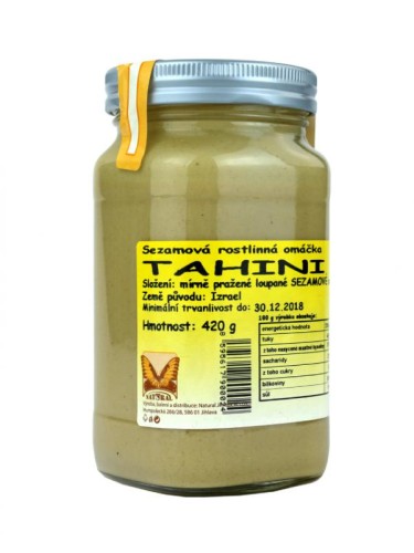 TAHINI SEZAMOWE NATURAL 420G