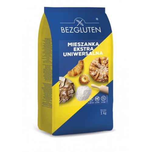 MĄKA BEZGLUTENOWA EKSTRA UNIWERSALNA KONCENTRAT 1KG