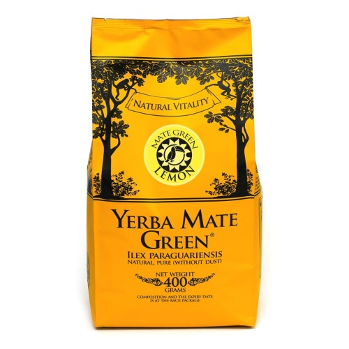 YERBA MATE GREEN LEMON 400g MATE GREEN