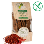 Bezglutenowe Konopne Paluchy Mocy z Pieprzem Cayenne 200g New Mountain