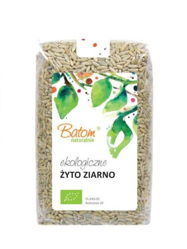 Żyto Ziarno Bio Batom 500g
